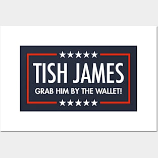 Tish James - Grab Him By THe Wallet (blue) Posters and Art